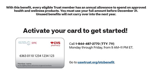 UAW Trust OTC Card